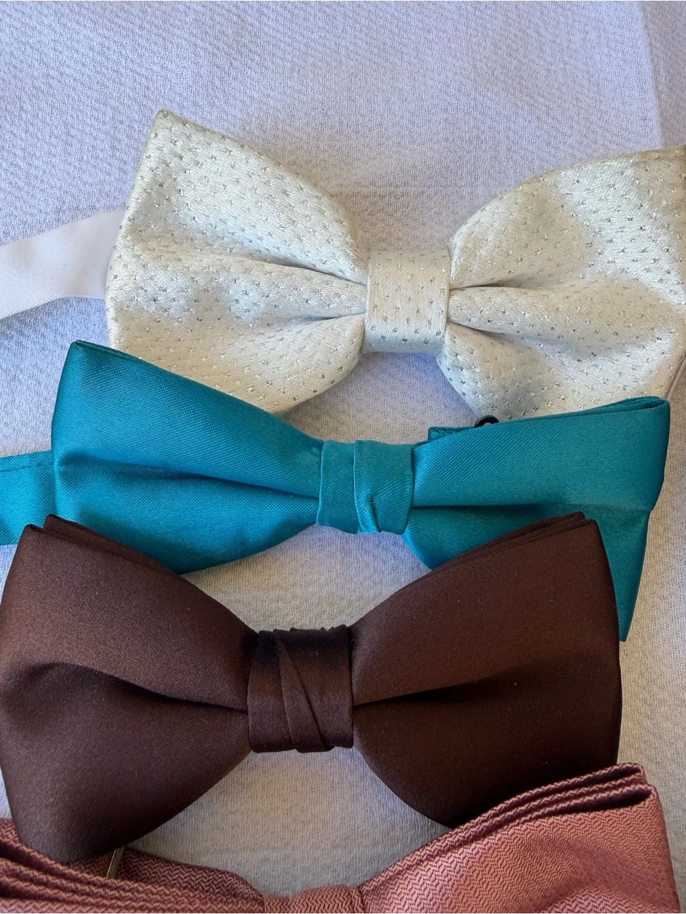 Bundle of 10 assorted pre made bow ties combo 14